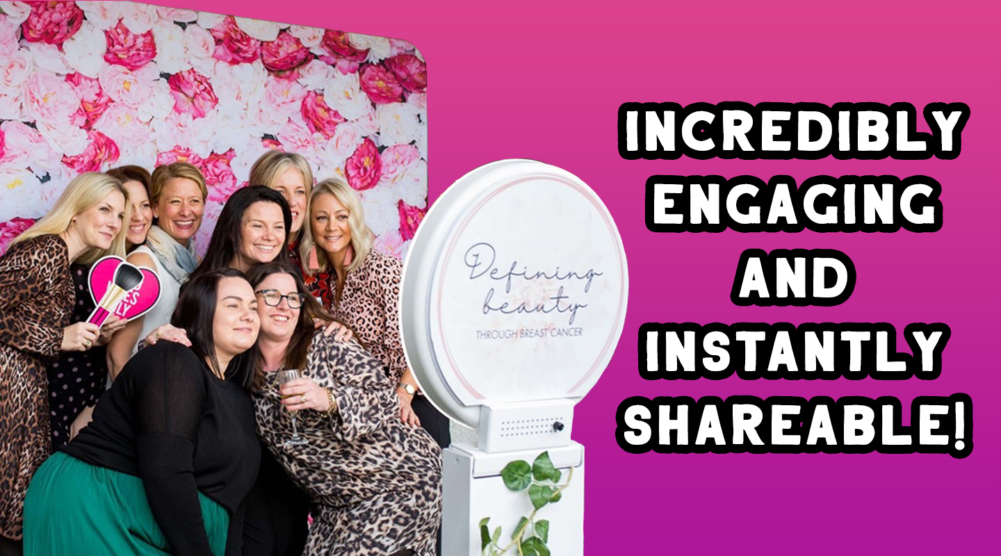 social media  marketing photo booths to boost customer interaction with brands